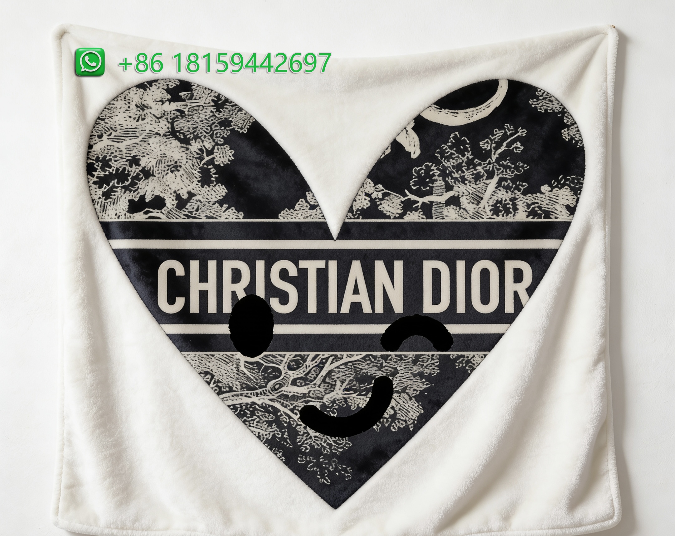 Dior Throw Blankets